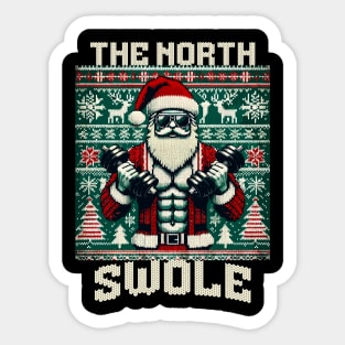 The North Swole | Funny Christmas Sticker